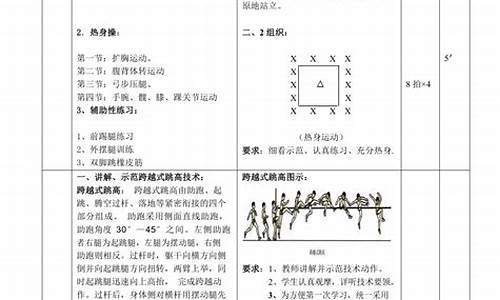 田径体育教案中学生_田径体育教案中学生版