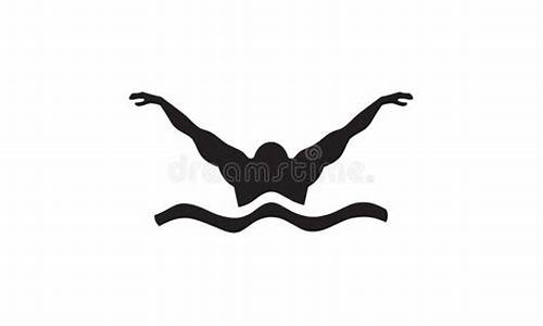 游泳体育运动员标志_游泳体育运动员标志图片
